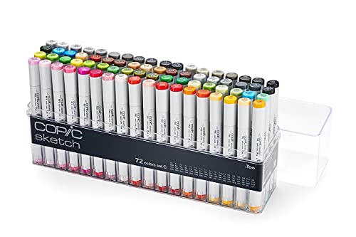 Photo 1 of Sketch, Ultra-blendable Alcohol Markers, 72pc Set C