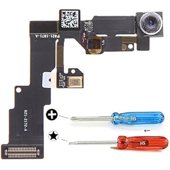 MMOBIEL Face Front Camera for iPhone 6 Face detection 1,2MP HDR Proximity Light Sensor Flex incl Mic Cable 2x screwdriver for easy installation
