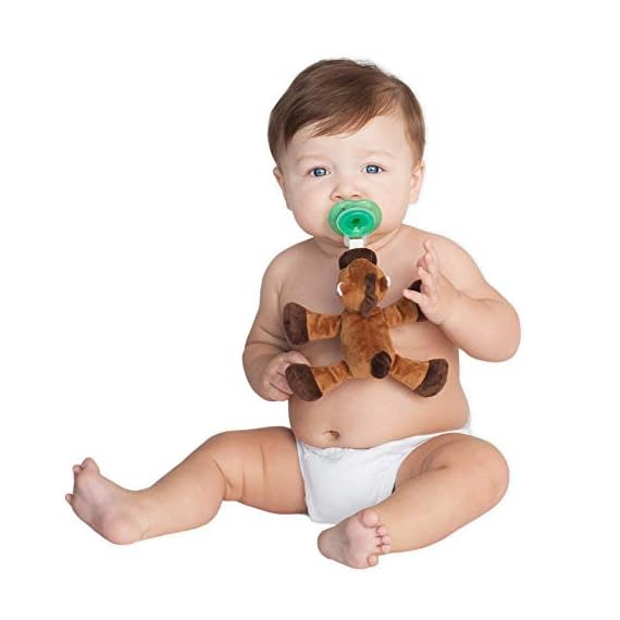 Nookums PaciPlushies Horse Buddies Pacifier Holder (Plush Toy
