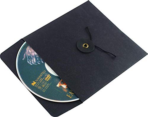 Wyvern Resleeve Cardboard Cd Sleeve 10 Pack/Set 5.11"×5.11" (13×13cm) Black Wv-cdpch-bk