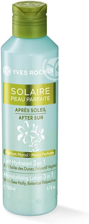 Yves Rocher 3 in 1 After Sun Moisturizing Lotion 200ml Soothing Hydration Monoi