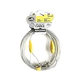 Pet Champion Small Reflective Tie Out Cable for Dogs Up to 35 Pound, 25 Feet