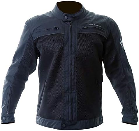 Frank Thomas Desert Mesh Mens Motorcycle Jacket Summer Black J&S (5XL)