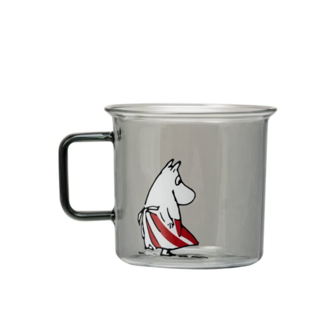 Muurla Moomin Glass Mug Moominmamma, Grey
