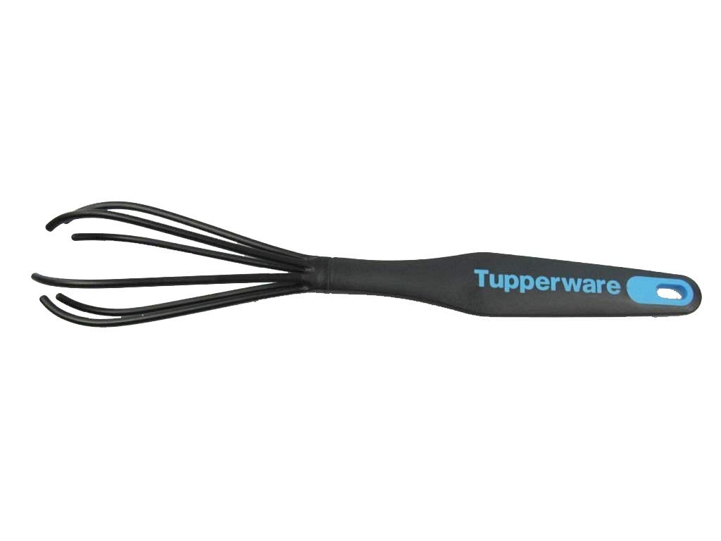 TUPPERWARE D220 8372 Whisk Ready to Handle Blue/Black