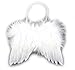 Premier Porcelain Touch of Nature Feather 7x6 White 1pc Mini Wings