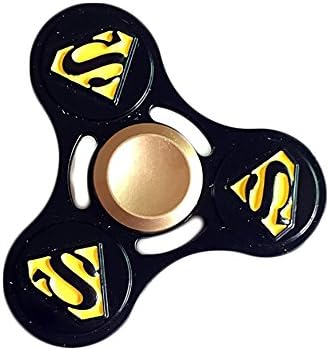 IRIDA Anti-Anxiety 360 Spinner Helps Focusing Fidget Toy Tri-Spinner EDC Focus Toy for Kids &amp; Adults (Superman)