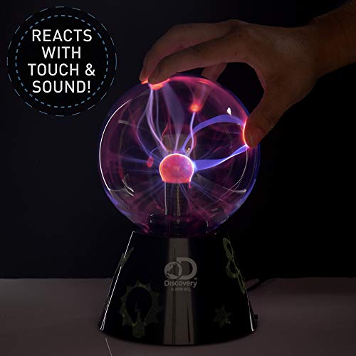 4105hZjlk8L Discovery Plasma Globe by Horizon Group USA - Amazing Touch & Sound Activated , Stem Science, Interactive Electronic for all ages 14 and +… - Image 4