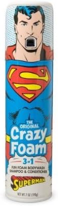 Crazy Foam 500 Dc Original Superman Novelty