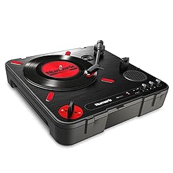 Numark PT01USB - Portable Vinyl Record Player, USB