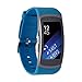Moretek Fit2 Wrist Strap for Samsung Gear Fit2 Pro/Gear Fit 2 Fitness Accessories (Navy)