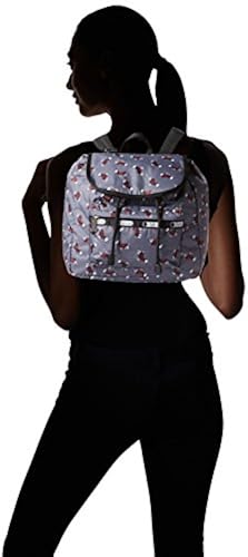 LeSportsac Small Edie Backpack, Terrier Toss, One Size in Oman
