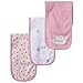 Gerber Unisex-Baby 3-Pack Terry Burp Cloth, Princess Arrival, One Size
