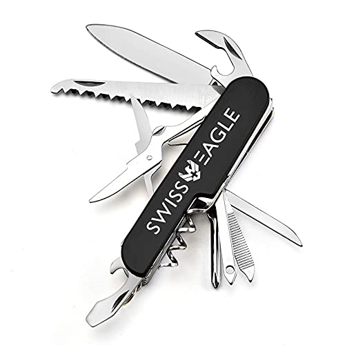 Swiss Eagle Multi-Tool Army Knife Packs 11 Tools In Your Pocket