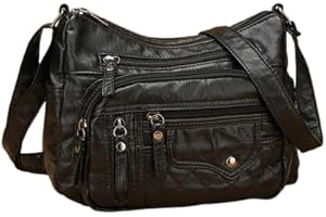 Large Capacity Casual Shoulder Bag, Adjustable Strap Zipper Closure, Polyester Lined for Travel Outdoor Activities Commuting