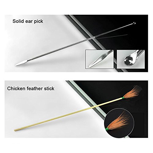 Denshine Ear Wax Removal, 12 Pcs Ear Pick Ear Cleaner Ear Wax Removal Tool for Kids