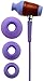 Symphonized Wireless Sports Earbuds - Water Resistant Bluetooth Headphones with Built-in Microphone, Earhooks and LED Charging Display, Purple