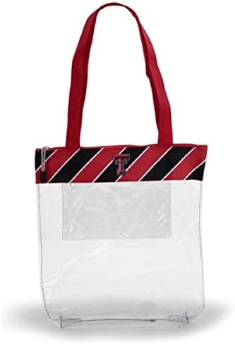 Desden Texas Tech Clear Gameday Stadium Tote Bag