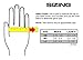 TYH Supplies Cut Resistant Gloves High Performance Level 5 Protection EN388 Food Grade Durable Anti-Cutting Gloves, Super slash/cut proof, Grip Dots, Capacitive Touch Finger Tips, Medium Size 