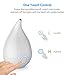 SH-ABC Cool Mist Humidifiers, Quiet Ultrasonic for Bedroom Baby, Last Up to 24 Hours, Sleep Mode and Waterless Auto Shut-Off- (0.7 Gallon, US 110V)