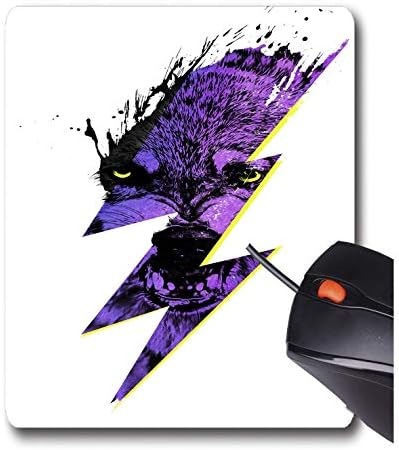 Robert Farkas - Thunderwolf Alpha - Non-Slip Rubber Mousepad Gaming Mouse Pad