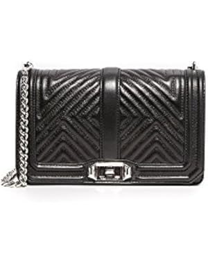 Women's Geo Quilted Love Cross Body Bag