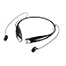 HBS-730 Wireless Stereo Bluetooth Headset Neckband Sport headphone Earphone for Iphone 4/4s/s/5c/5s/6/6 Plus,Samsung Galaxy S3/S4/S5 Note 4 3 2,Smart phone,Ipad 2/3/Air and Tbalet PC - Black (Black*1)