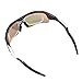 IFLYING Polarized Sports Sunglasses 3 Color Interchangeable Lenses for Men Women Cycling Baseball Running Glasses Polarized Gray for All Purpose and Night activities (Black)