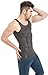 JQ JQAMAZING Mens Slimming Body Shaper Vest Abdomen Slim Shirt Compression Tank Shaperwear (Gray, X-Large)