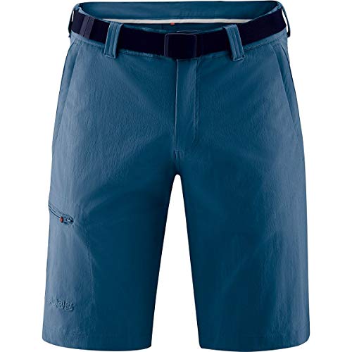 Maier Sports Huang, Pantalon Court de randonnée pour Homme, Bermuda déperlant pour Le Trekking et la randonnée, sans PFC, MSTRETCH Pro 4 et Dryprotec