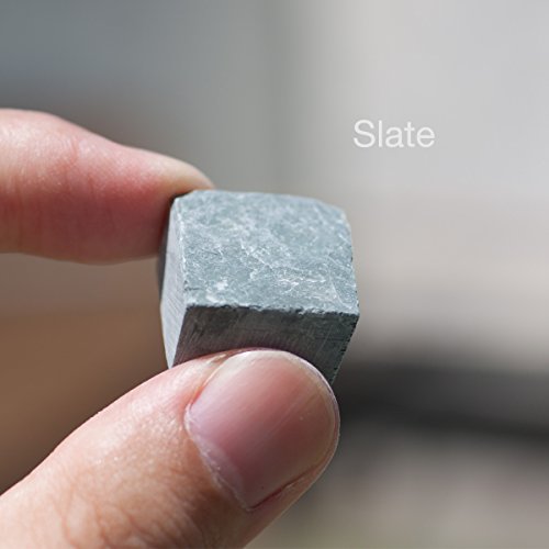 Chillipepperstone 12 Natural Mineral Untumbled Rock Science Stone Collection - Non-Metalic Sample Set