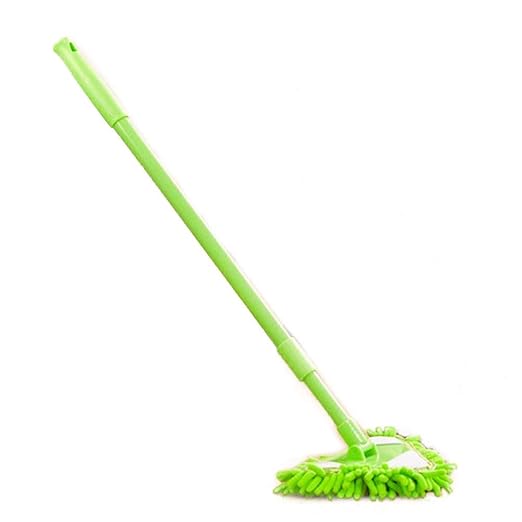Ausziehbarer Dreieck-Mopp-einziehbarer Reinigungsmop 180 Grad Microfaser-Mopp-Multifunktionsfußboden-Wand-Boden-Wand-Reinigun