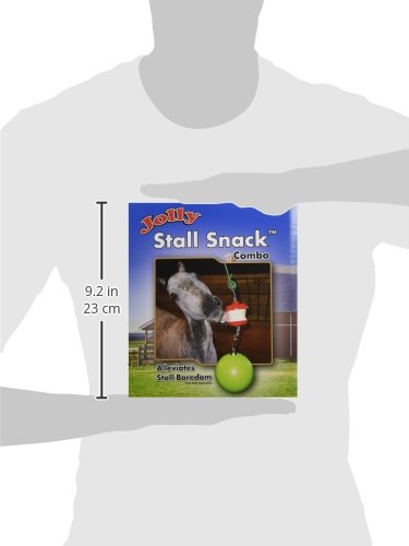 Horsemen's Pride Stall Snack Holder with Apple-Scented Jolly Ball for Horses