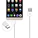 Sunskey Replacement Charge Cable for One Plus 5 USB C to USB A Fast Charging and Super-Speed Data Transfer Cord 3.3Feet Compatible with Samsung Galaxy Note S8 (White, 1 Meter - Packs of 3)