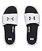 Under Armour Men's Ignite IV Slide, White (100)/Black, 9