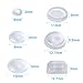 Rubber Feet, AUSTOR 304 Pieces Clear Adhesive Bumper Pads Self Stick Furniture Bumpers Buffer Pads, 6 Sizes for Doors, Cabinets, Drawers