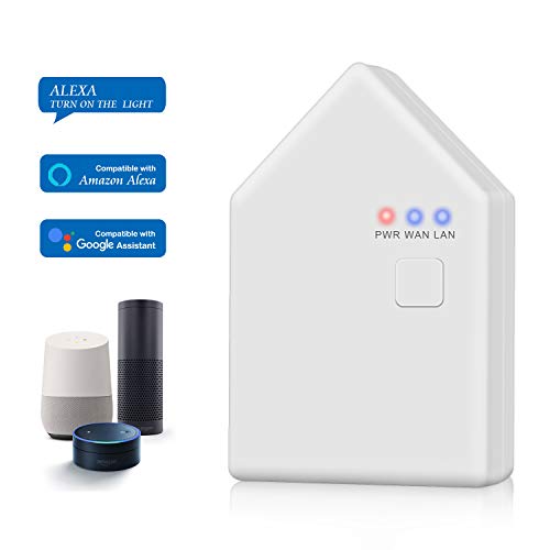 Magic Hue Smart Home Hub, Stand Alone Bridge, Works with All Magic Hue Bluetooth_Mesh Devices, Compatible with Amazon Alexa and Google Home