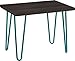 Altra Owen Retro Stool, Espresso/Teal