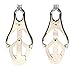 SM Flirt Nipple Clip Metal Restraint Breast Cage Nipples Pump for Adult Sex Toy Abusing Training Nipple (Silver)