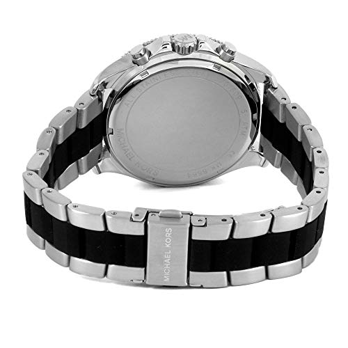Michael-Kors-Herren-Chronograph-Quarz-Uhr-mit-Edelstahl-Armband-MK8664