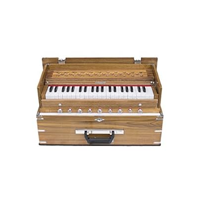 Maharaja Musicals, Kirtan Harmonium, Classic Edition, Natural Color, Model KH1