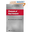 Elements of Real Analysis (Chapman &amp; Hall/CRC Pure and Applied Mathematics)