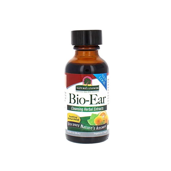 Nature's Answer Bio-Ear | Promotes Healthy Ears | Herbal Extracts Topical Formula | Vegan, Gluten-Free, Non-GMO & Kosher…