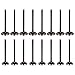 OCPTY 16pcs Intake Exhaust Valves Set for Chevrolet Prizm for Toyota Corolla Matrix for Pontiac Vibe 1.8L 021-3527 13715-22040