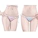 Hot Cute Japanese Style Blue&Pink Stripe Panties Bikini Cosplay Cotton Underwear