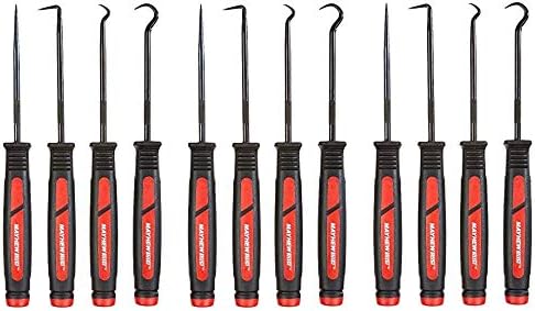 Mayhew Select 60003 4-Piece Mini Hook & Pick Set (Thrее Расk)