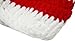 Baby Red White Outside Crochet Stocking Hat Baby Photograph Props Redwhite One Size