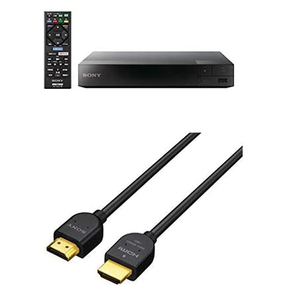 ソニー SONY ブルーレイプレーヤー/DVDプレーヤー BDP-S1500 + HDMIケーブル 1.5m DLC-HJ15商品画像