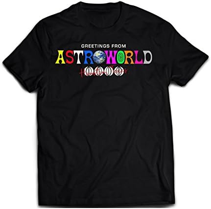 Memo Apparel Astroworld - Houston, Texas Black Tee Shirt