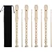 Pangda 4 Pack Descant Soprano Recorder German Style 8 Hole with Cleaning Rod, Black Storage Bag